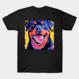 Rottweiler Pop Art - Dog Lover Gifts T-Shirt